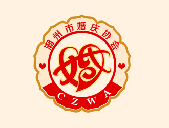 周國強的潮州市婚慶協會logo設計