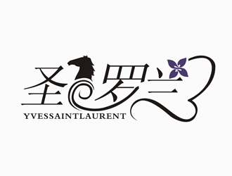 廖燕峰的圣馬羅蘭極品婚紗禮服logo設計