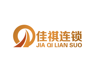 周金進的佳祺連鎖（JQ）logo設計