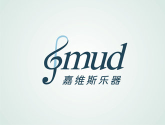 林晟廣的YMUD 吉他 樂(lè)器logo設(shè)計(jì)