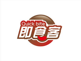 陳今朝的Quick bite 即食客logo設(shè)計(jì)