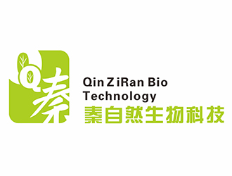 AR科技核心～雪狐設計的秦自然生物科技 QinＺiRan BioTechnologylogo設計