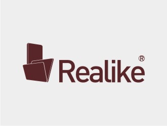 張守清的REALIKE電腦皮具logologo設計