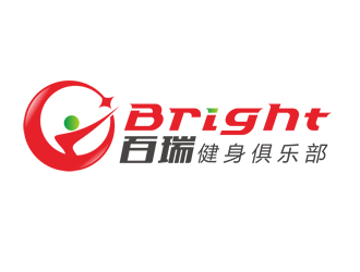 廖燕峰的百瑞 Bright 健身俱樂部logo設計