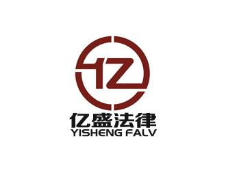 倉小天的億盛法律logo設計