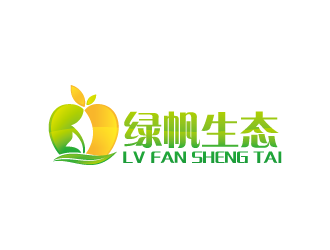 周金進的綠帆生態logo設計