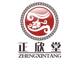 正欣堂茶莊logo設(shè)計