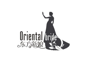 林恩維的東方新娘婚紗攝影l(fā)ogo設(shè)計(jì)