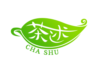 劉言的茶述茶館茶社logo設計