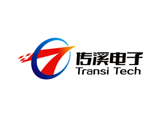 譚家強的南京傳溪電子科技有限公司 NanJing Transi Electronic Technologylogo設(shè)計