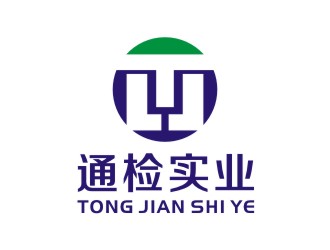 李泉輝的通檢實業logo設計