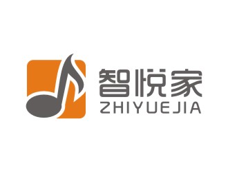 李泉輝的智悅家家庭音響音樂logo設計