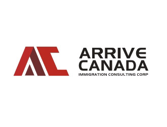 湯云方的ARRIVE CANADA IMMIGRATION CONSULTING CORP.logo設(shè)計