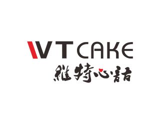 胡紅志的維特心語 wtcakelogo設計