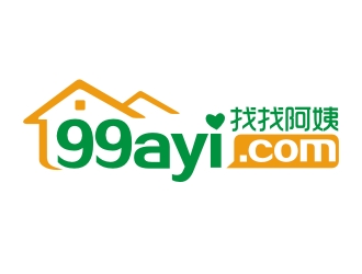 曾翼的找找阿姨家政服務logo設計logo設計