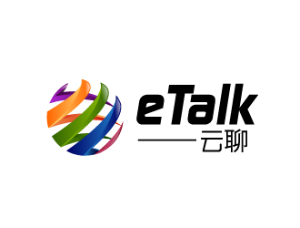 曉熹的eTalk 云聊logo設計