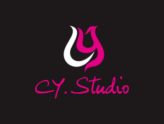 何嘉健的CY.Studio 永生花店logo設計