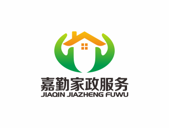 何嘉健的上海嘉勤家政服務(wù)有限公司logo設(shè)計(jì)