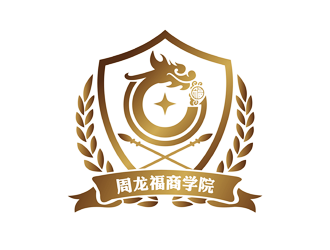 譚家強的周龍福商學院logo設計