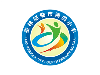 霍林郭勒市第四小學logo設計