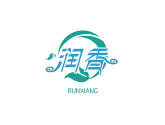 薛永輝的廣州市潤(rùn)香環(huán)保科技有限公司logo設(shè)計(jì)