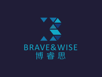 Brave&Wise博睿思咨詢公司logologo設(shè)計(jì)