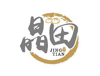 彭波的晶田粵菜餐廳標志logo設計