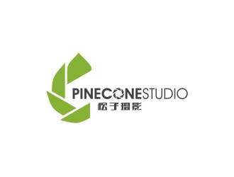 陳國偉的松子攝影PINECONE STUDIOlogo設(shè)計