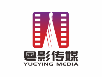 林思源的粵影傳媒有限公司標志logo設計