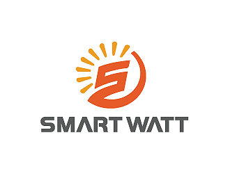 彭波的Smart Watt LED照明 英文logologo設計