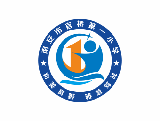 何嘉健的南安市官橋第一小學(xué)logo設(shè)計logo設(shè)計