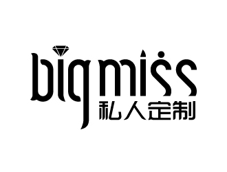 張俊的鉆石珠寶店-big misslogo設(shè)計(jì)