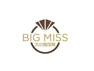 鉆石珠寶店-big misslogo設(shè)計