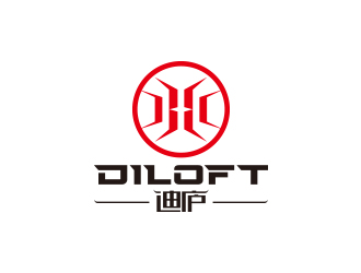 迪廬；DILOFT 對(duì)稱(chēng)標(biāo)志logo設(shè)計(jì)