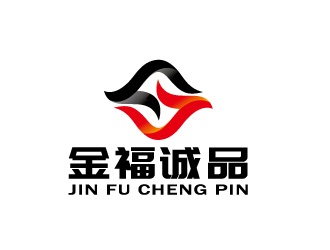 周金進(jìn)的金福誠(chéng)品圖形對(duì)稱logo設(shè)計(jì)