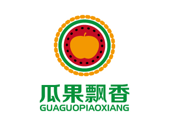 瓜果飄香零食食品店logologo設計