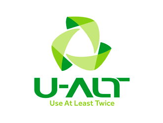 譚家強的U-ALT廢品物資回收logologo設計