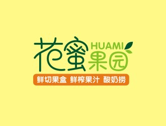 花蜜果園生鮮LOGO設計logo設計