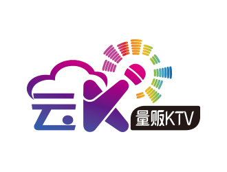 云K量販KTVlogo設計