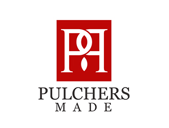 潘樂的Pulchers Made英文線條日用品品牌logologo設計