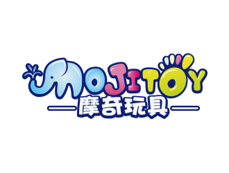 Moji toy 義烏摩奇玩具公司logologo設(shè)計