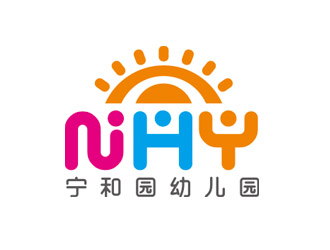 趙鵬的寧和園幼兒園logo設計