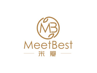 英文線條－米瓣女裝商標設計logo設計