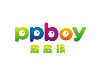 李泉輝的皮皮孩 ppb0y童鞋童裝商標設計logo設計