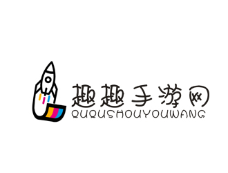 李正東的趣趣手游網logo設計