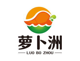 向正軍的蘿卜洲logo設計