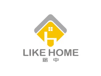 李泉輝的途中 like home民宿品牌logo設(shè)計logo設(shè)計