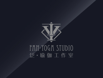 泛·瑜伽工作室logo設計