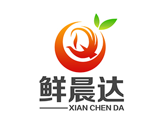 潘樂的鮮晨達logo設計