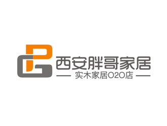 西安胖哥家居logo設計